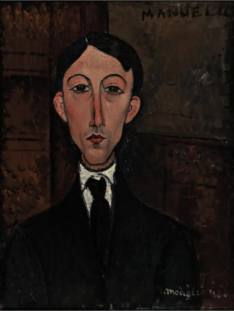 Buste de Manuel Humbert - Amedeo Modigliani