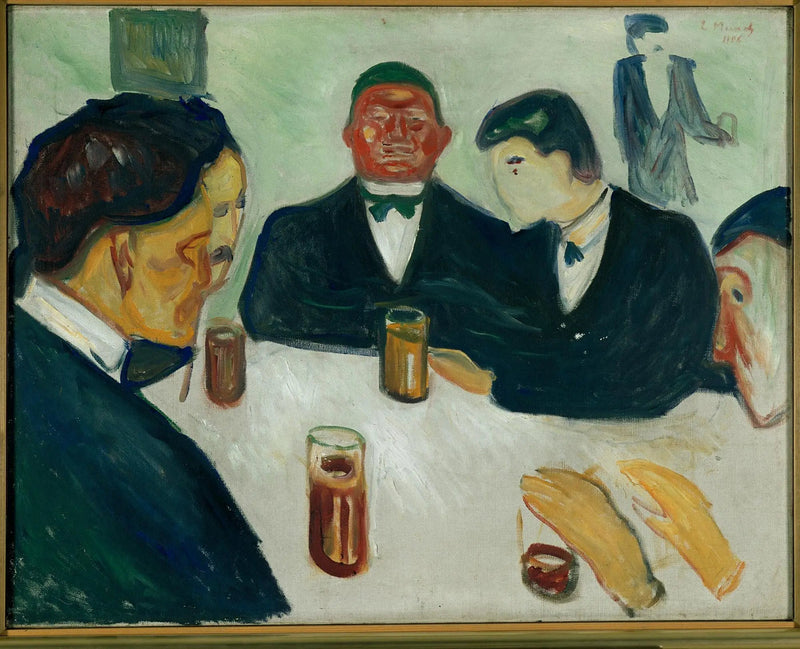 Buveurs - Edvard Munch