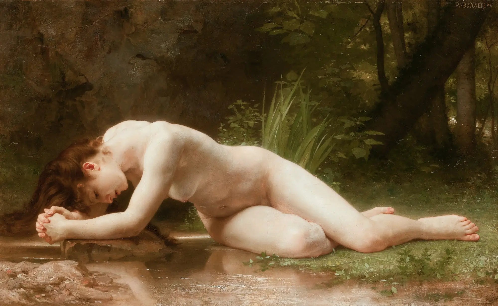 Byblis - Bouguereau image 1 reproduction d’œuvre d’art à l’huile