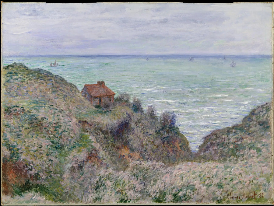 Cabane de la garde douanière - Claude Monet