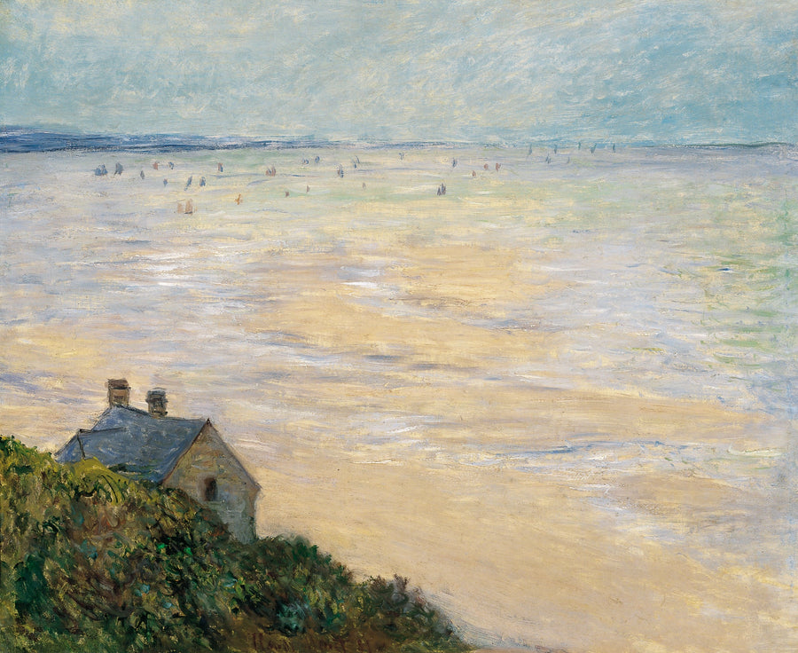 La Cabane à Trouville, marée basse W686 – Claude Monet