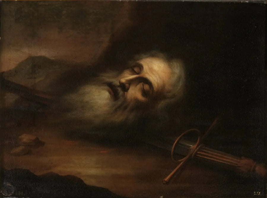 Cabeza de San Pablo - Bartolomé Esteban Murillo