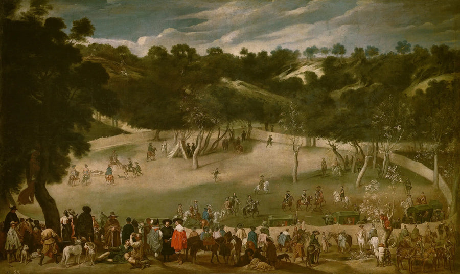 Cacería de jabalíes en el Hoyo - Diego Velázquez