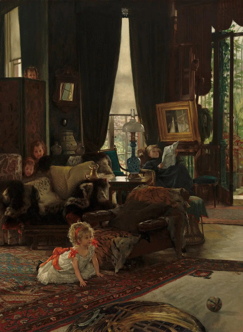 Cache-cache - James Tissot