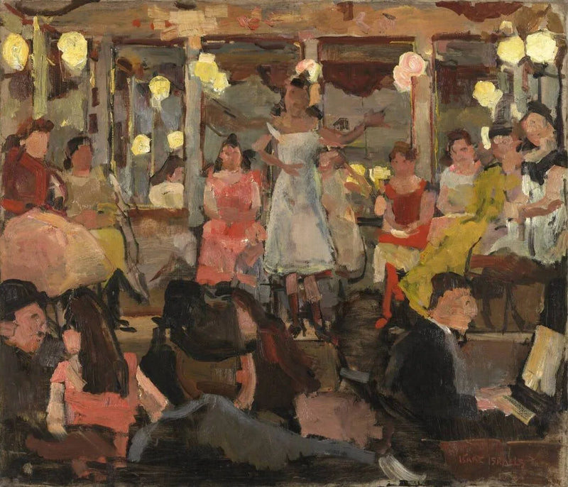 Café-Chantant au Nes à Amsterdam - Isaac Israëls