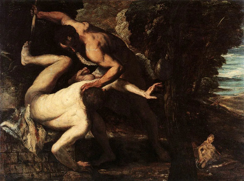 Caïn tuant Abel (Le Tintoret) - Jacopo Tintoretto