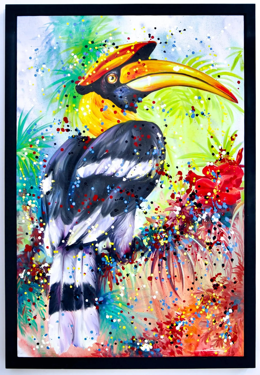 Calao Pop Art | 80 X 120 cm