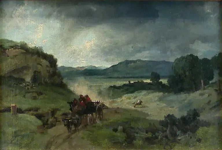 Campagne de Rome - Jean-Baptiste Camille Corot