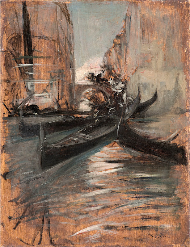 Canal de Venise - Giovanni Boldini