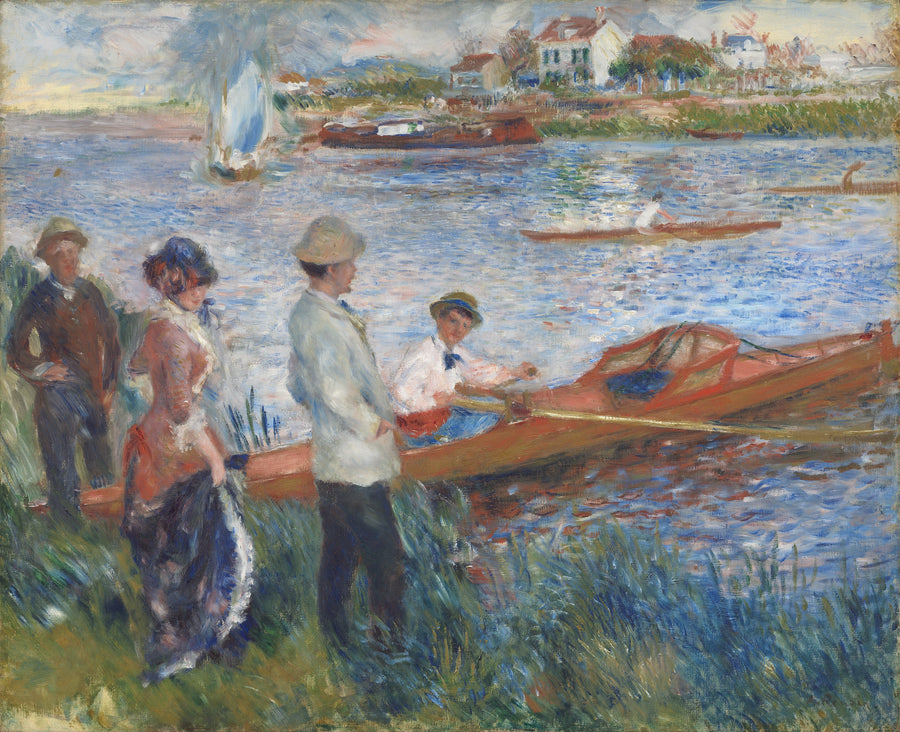 Canotiers à Chatou, 1879 – Pierre-Auguste Renoir