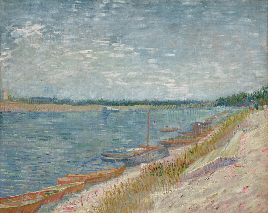 Les Canots amarrés, F300 – Van Gogh