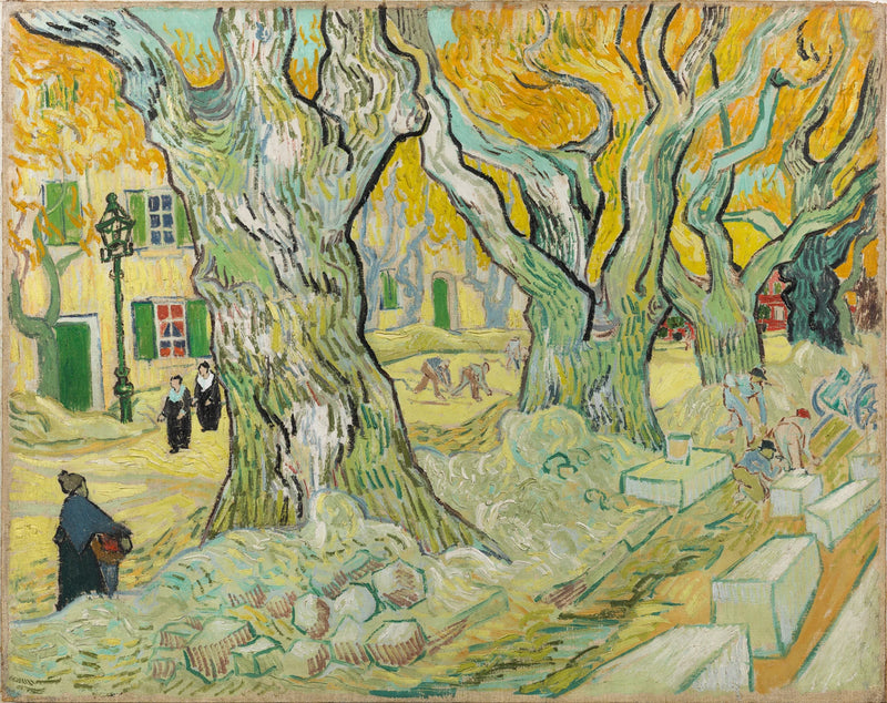 Les Cantonniers à Saint-Rémy, F658 – Van Gogh