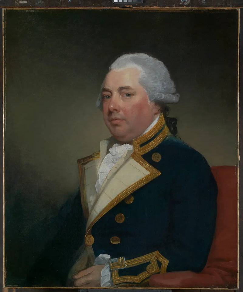 Capitaine Sir William Abdy, Bt, vers 1732-1803 - Gilbert Stuart