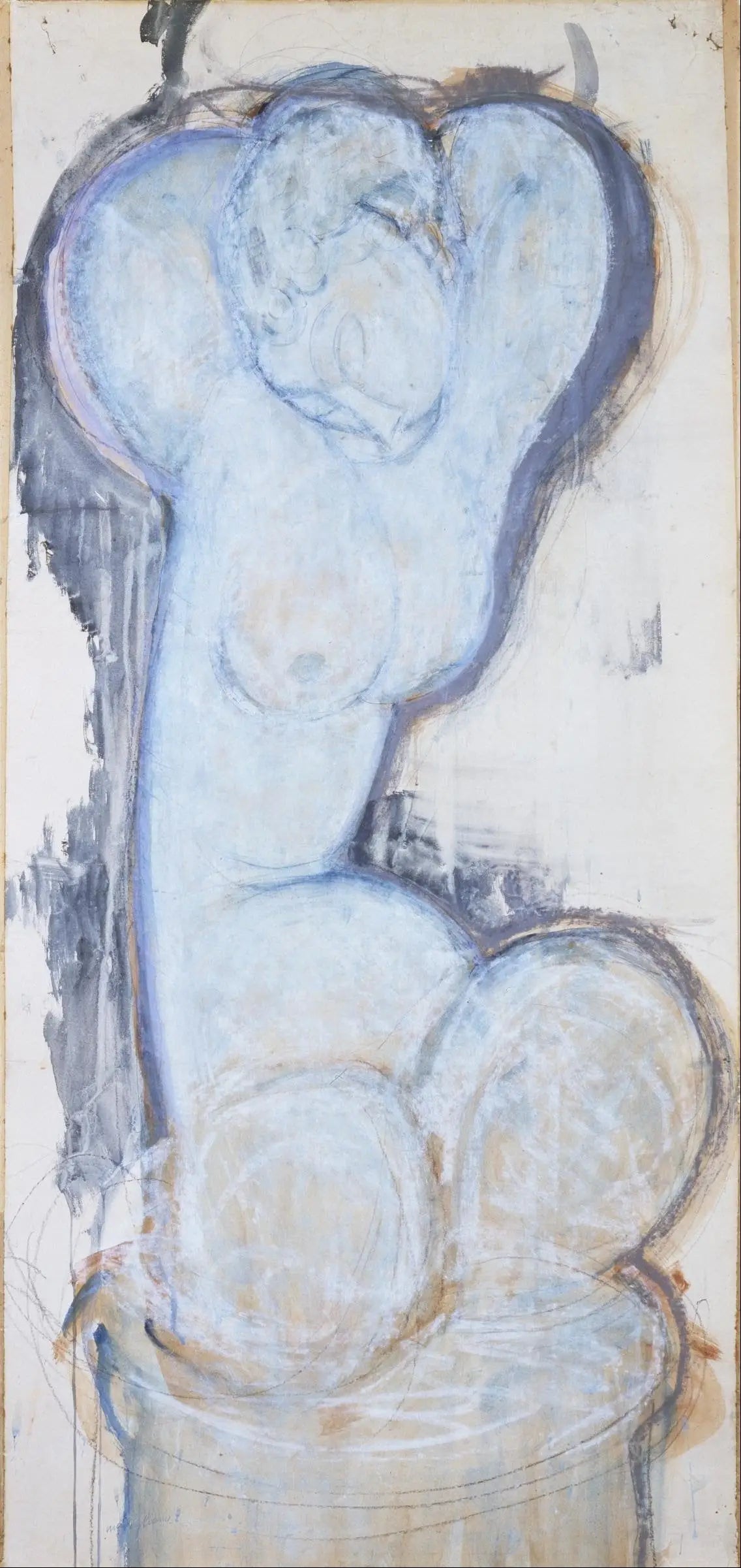 Cariatide - Amedeo Modigliani image 1 reproduction réalisée par Alpha Reproduction