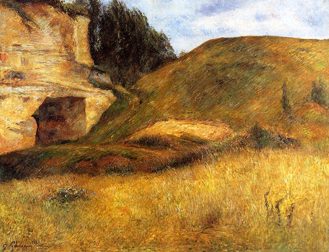 Carrière aux environs de Pontoise - Paul Gauguin