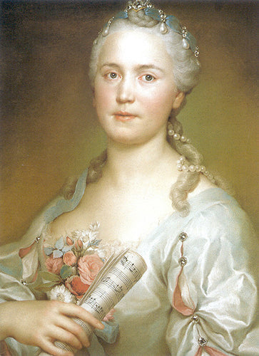 Catarina Regina Mingotti - Anton Raphael Mengs