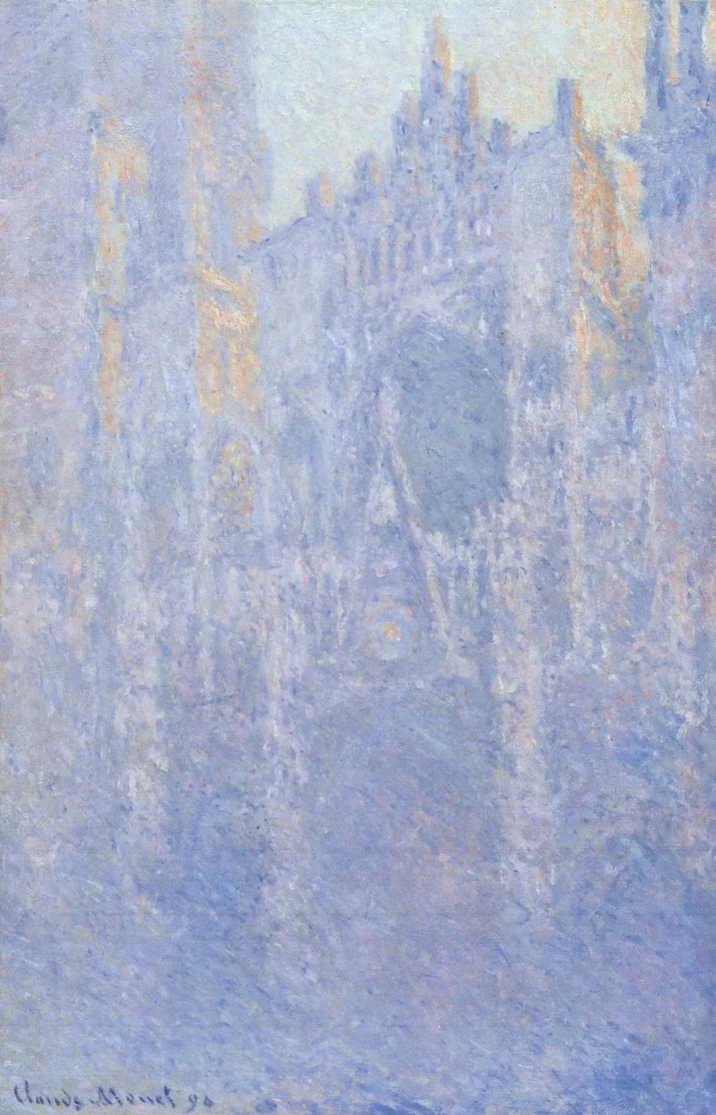 Cathédrale de Rouen, brouillard matinal W1352 – Claude Monet