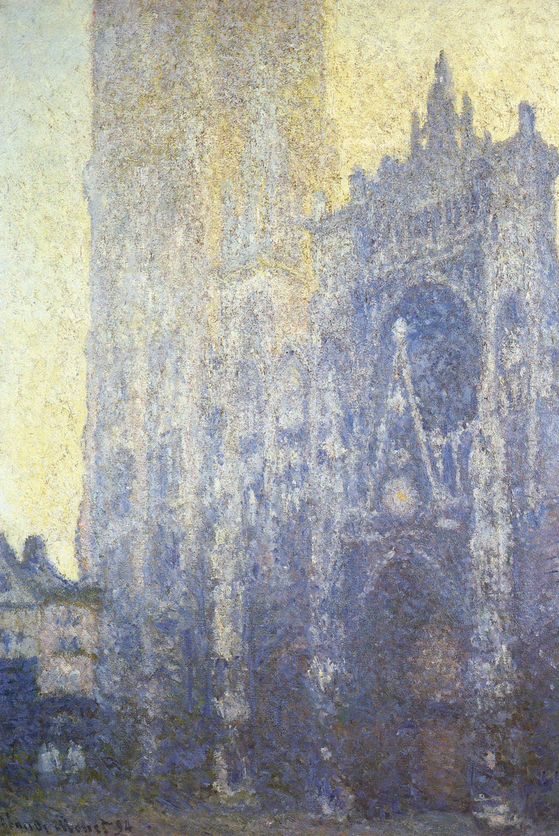 Cathédrale de Rouen, effet du matin W1347 – Claude Monet