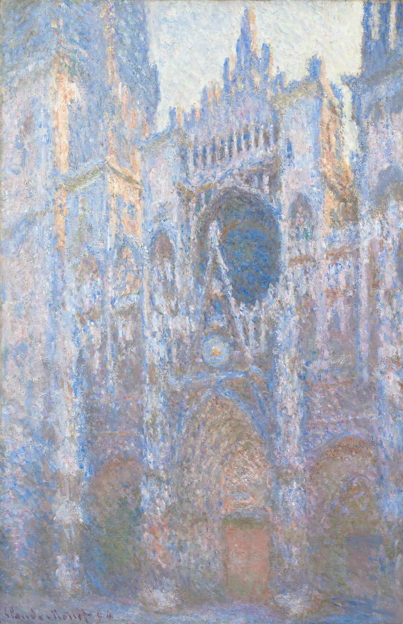 Cathédrale de Rouen, façade ouest W1351 – Claude Monet
