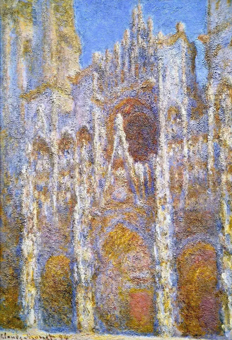 Cathédrale de Rouen, effet de soleil W1356 – Claude Monet