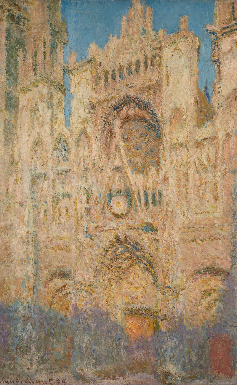 Cathédrale de Rouen, fin de journée W1326 – Claude Monet