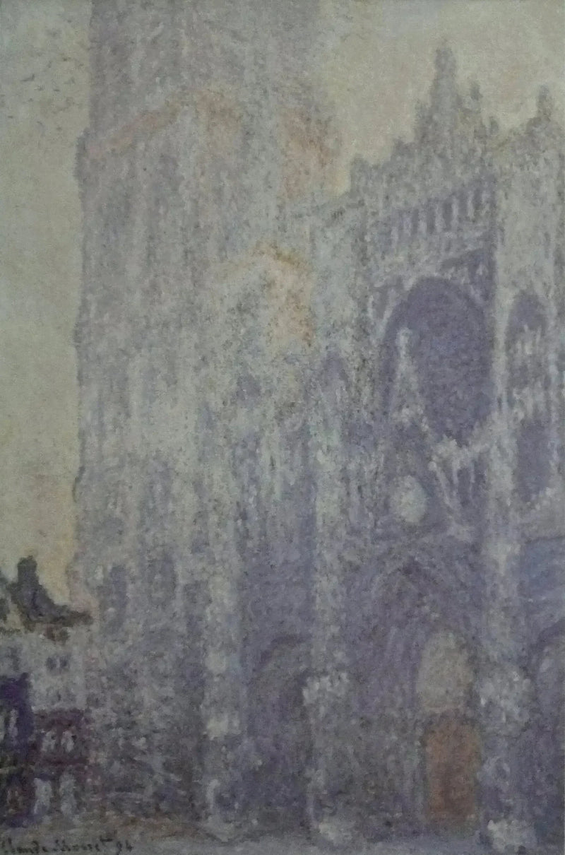Cathédrale de Rouen, harmonie blanche W1346 – Claude Monet