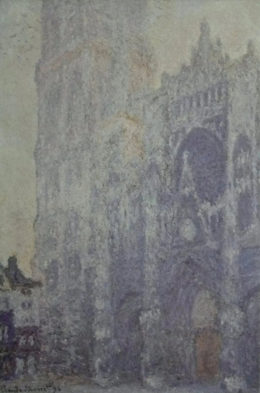 Cathédrale de Rouen, harmonie blanche W1346 – Claude Monet