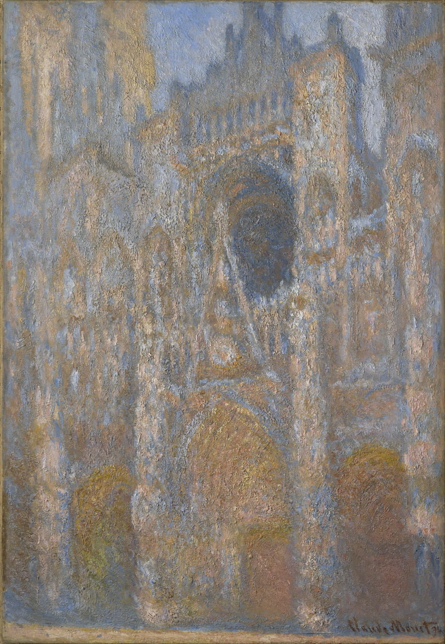 Cathédrale de Rouen, façade en plein soleil W1358 – Claude Monet