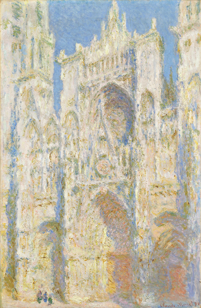 Cathédrale de Rouen, façade ouest, au soleil W1324 – Claude Monet