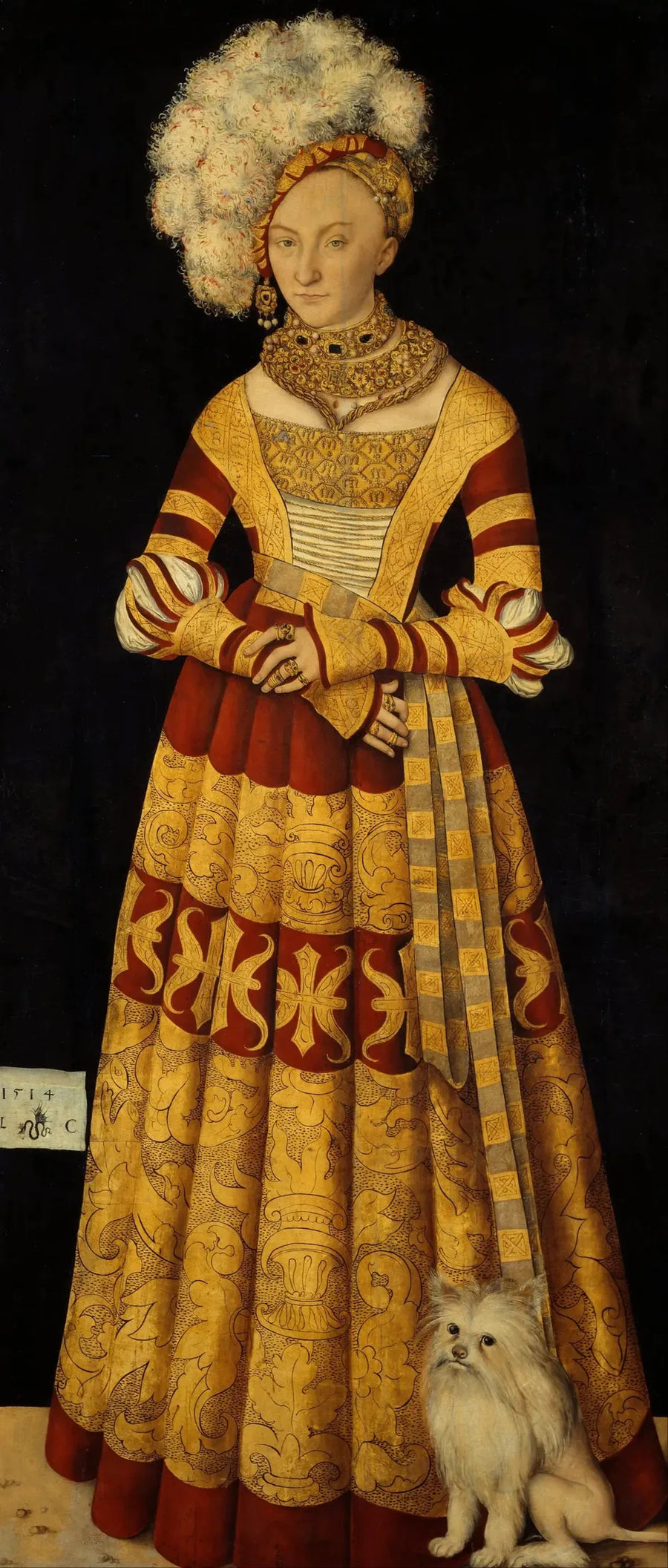 Catherine de Mecklembourg (1487-1561) - Lucas Cranach the Elder