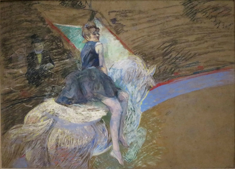 Cavalière au cirque Fernando - Henri de Toulouse-Lautrec