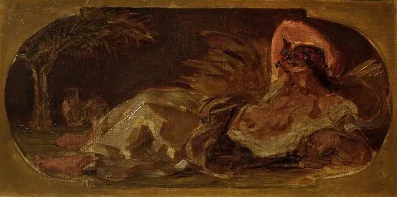 Reproduction du tableau « Cérès - Eugène Delacroix » par Alpha Reproduction en peinture à l’huile