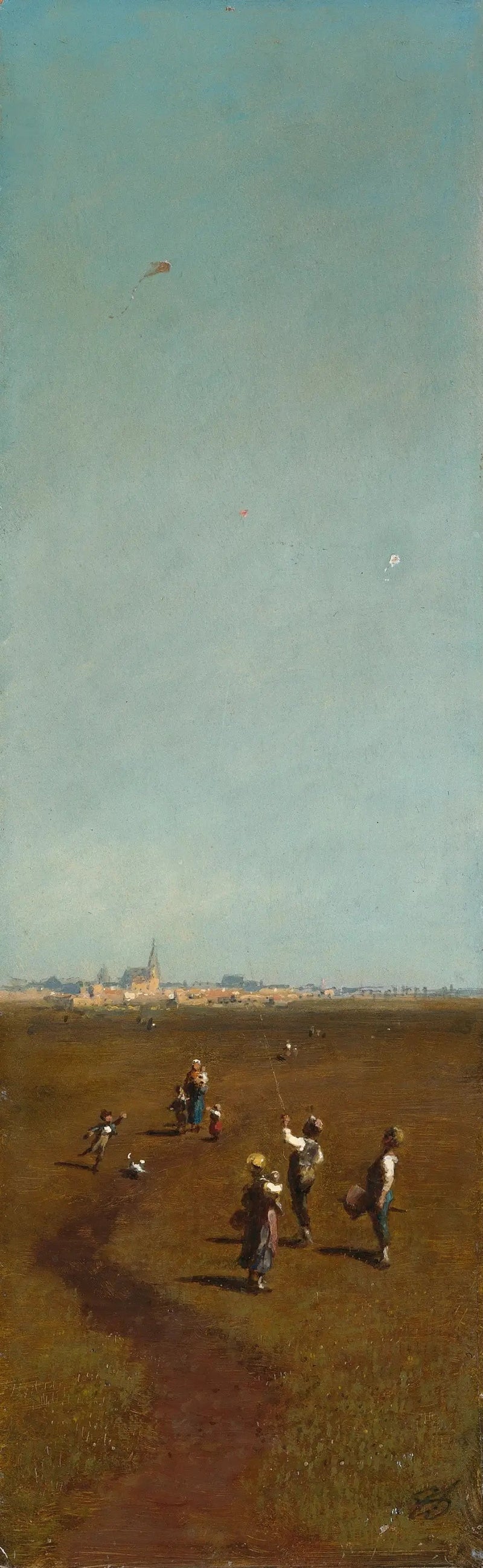 Cerfs-volants - Carl Spitzweg