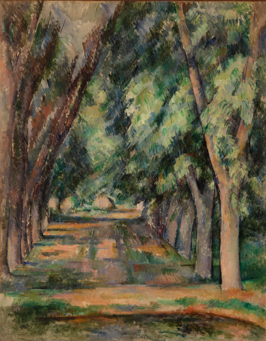 L’Allée des marronniers au Jas de Bouffan, vers 1886–1887 – Paul Cézanne