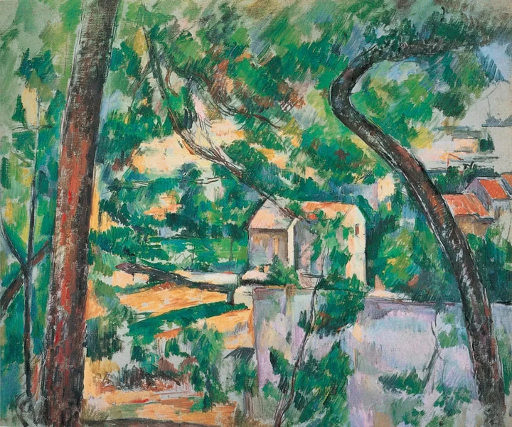 L’Arbre tordu, 1888–1890 – Paul Cézanne