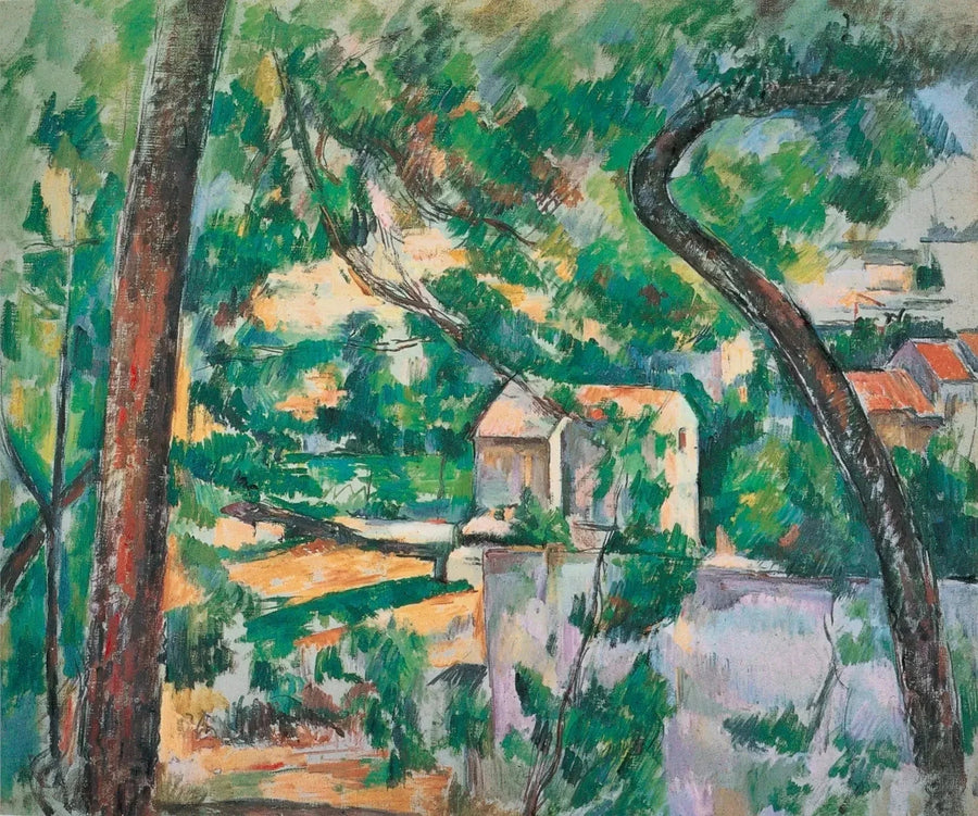 L’Arbre tordu, 1888–1890 – Paul Cézanne