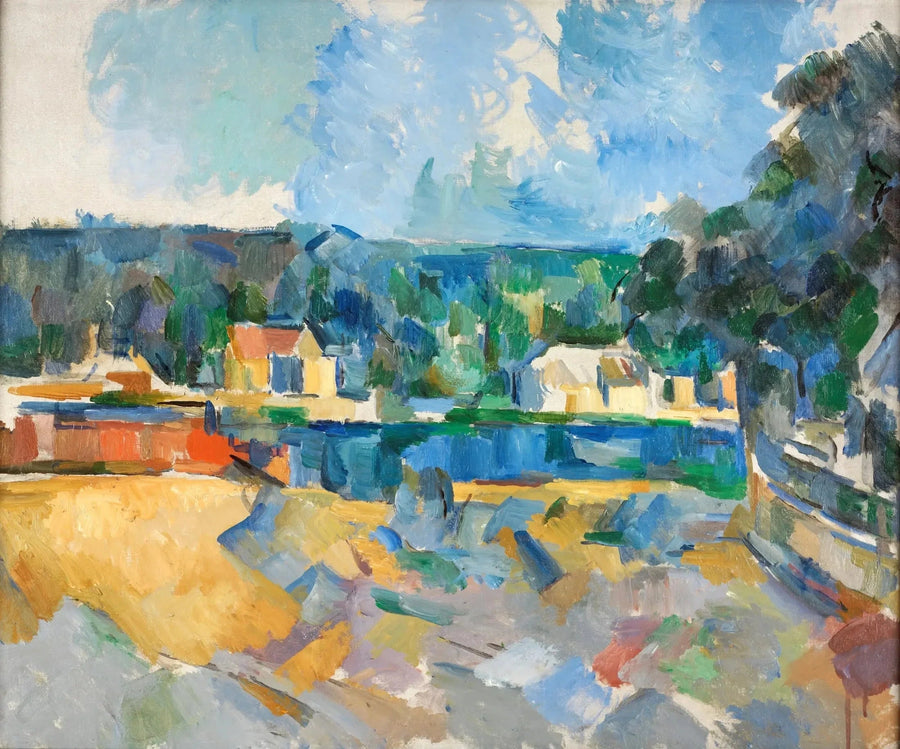 Au bord d’une rivière, vers 1904–1905 – Paul Cézanne