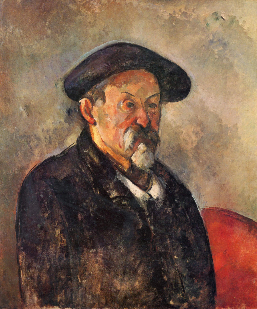 Portrait de l’artiste au béret, 1898–1900 – Paul Cézanne