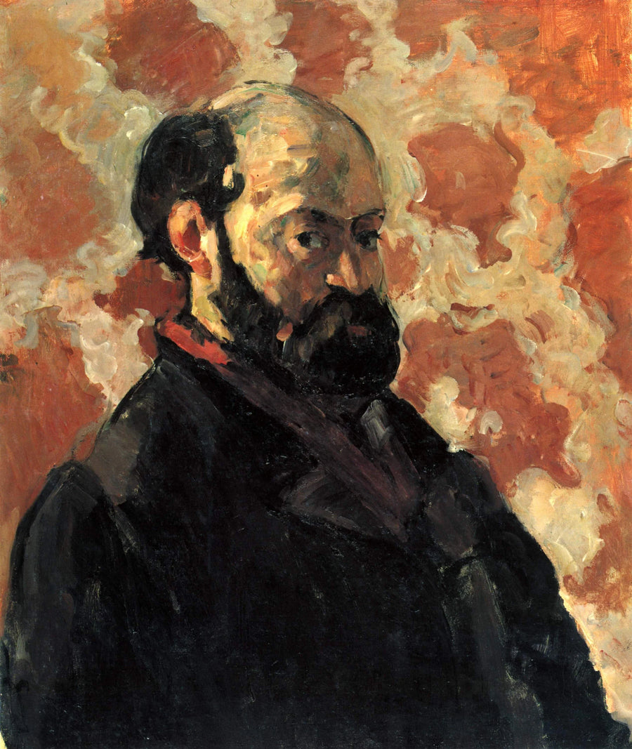 Portrait de l’artiste au fond rose, vers 1875 – Paul Cézanne