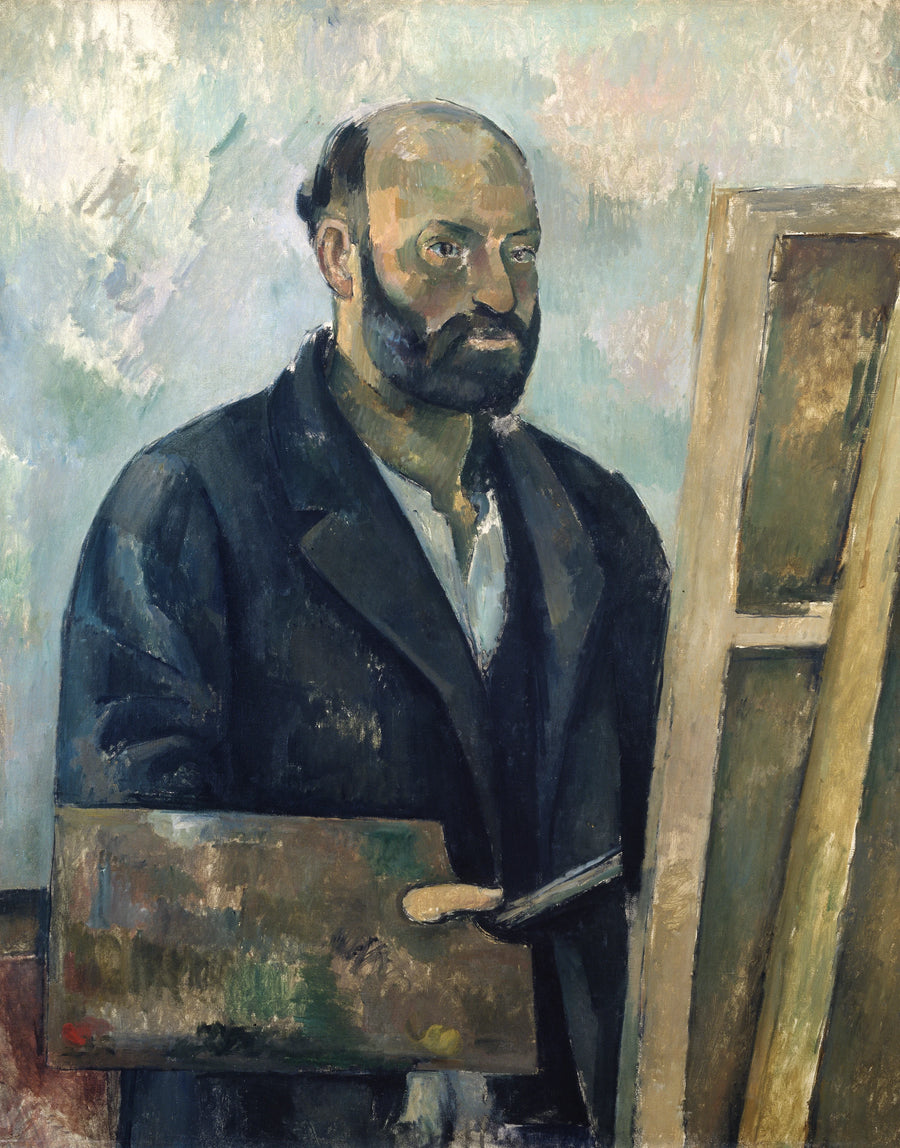 Portrait de l’artiste à la palette, 1886–1887 – Paul Cézanne