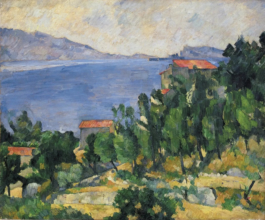 La Baie de L’Estaque vue de l’est, vers 1876–1879 – Paul Cézanne