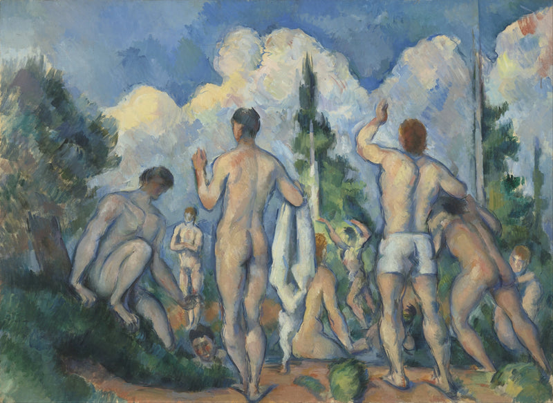 Baigneurs, vers 1890 – Paul Cézanne