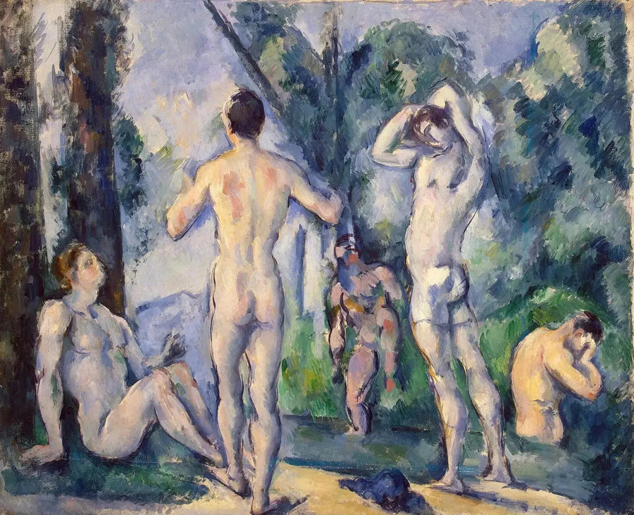 Les Baigneurs en plein air, vers 1890–1891 – Paul Cézanne