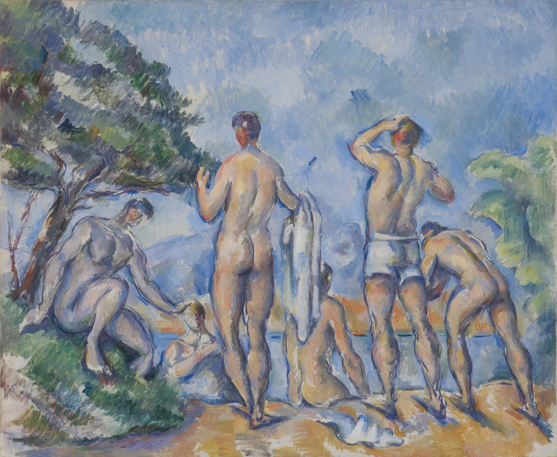 Baigneurs, 1890–1892 – Paul Cézanne