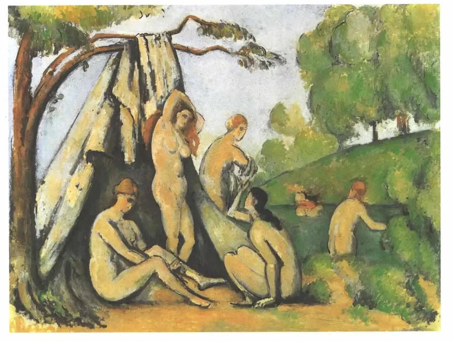 Baigneuses devant la tente, 1883–1885 – Paul Cézanne