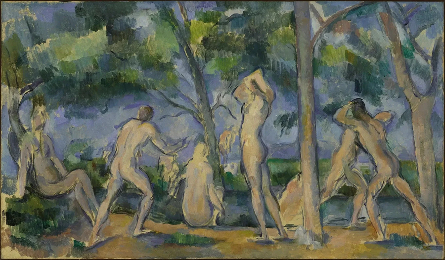 Baigneurs, 1898–1900 – Paul Cézanne