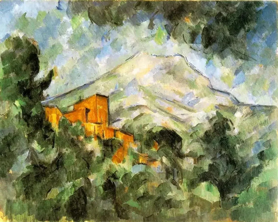 La Montagne Sainte-Victoire et Château Noir, vers 1904–1906 – Paul Cézanne