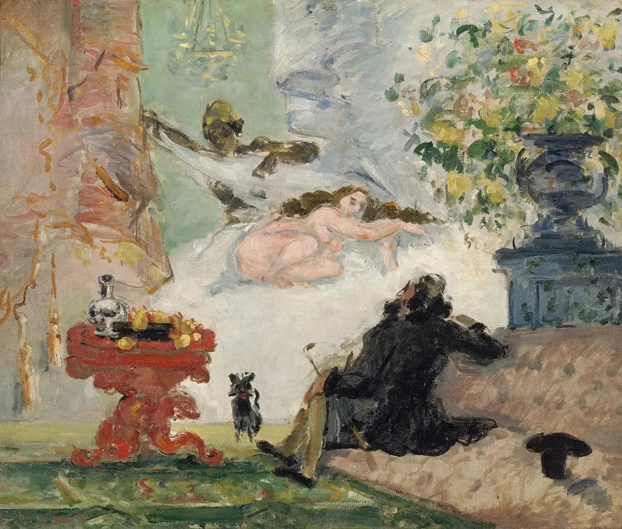 Une moderne Olympia, 1873–1874 – Paul Cézanne