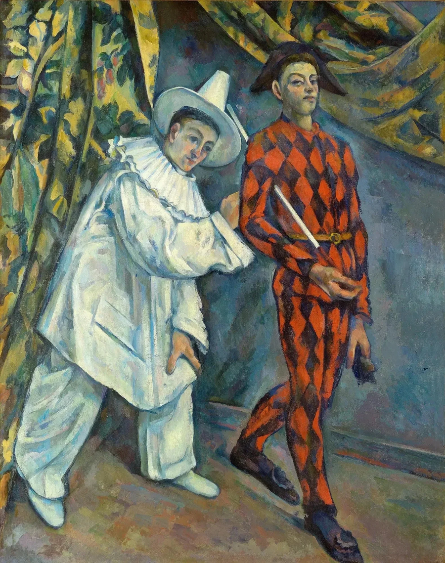 Pierrot et Arlequin, vers 1888 – Paul Cézanne
