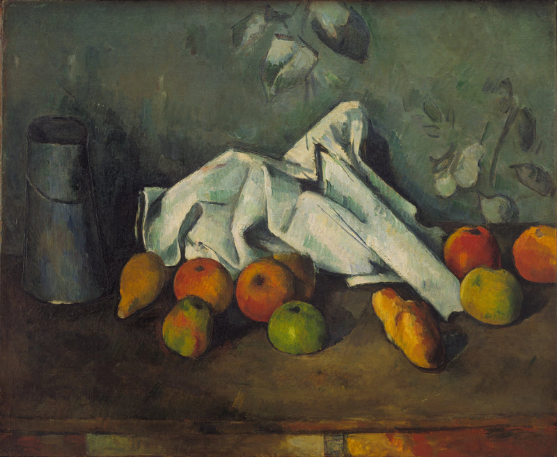 Boîte à lait et pommes, 1879–1880 – Paul Cézanne